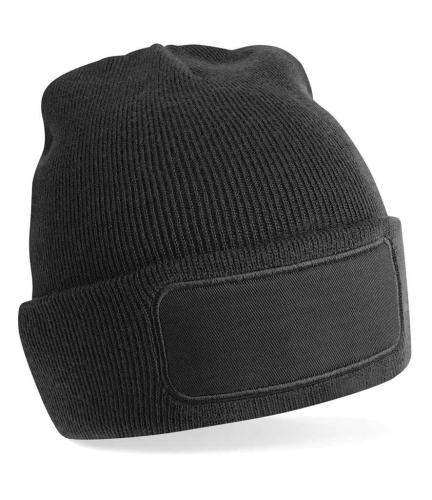 Beechfield Original Patch Beanie - Black - ONE